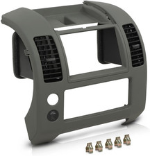 Gray Center Console Dash Bezel Instrument Panel for Nissan Frontier 2005-2020