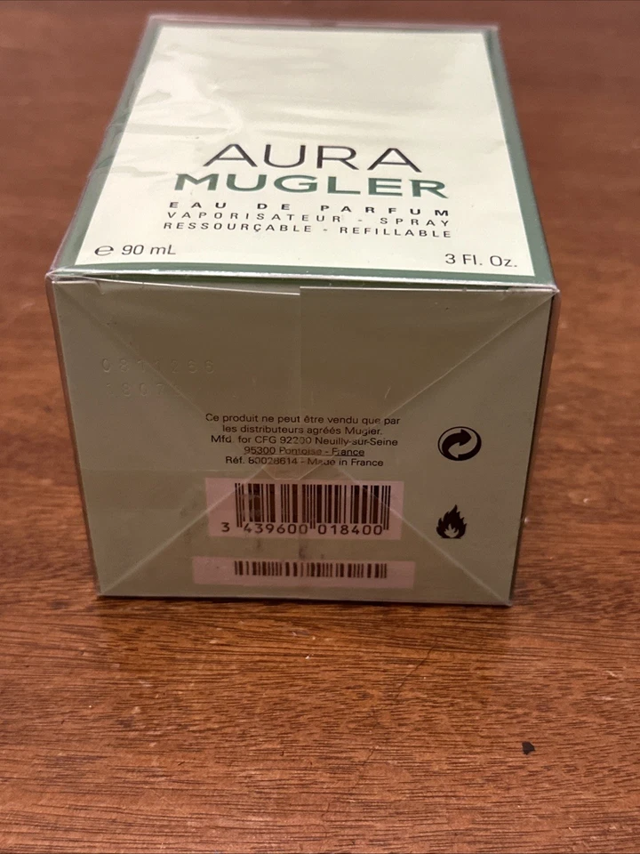 MUGLER AURA Thierry Mugler 3oz 90ml eau de parfum recargable mujer NUEVO SELLADO Foto 3 de 3