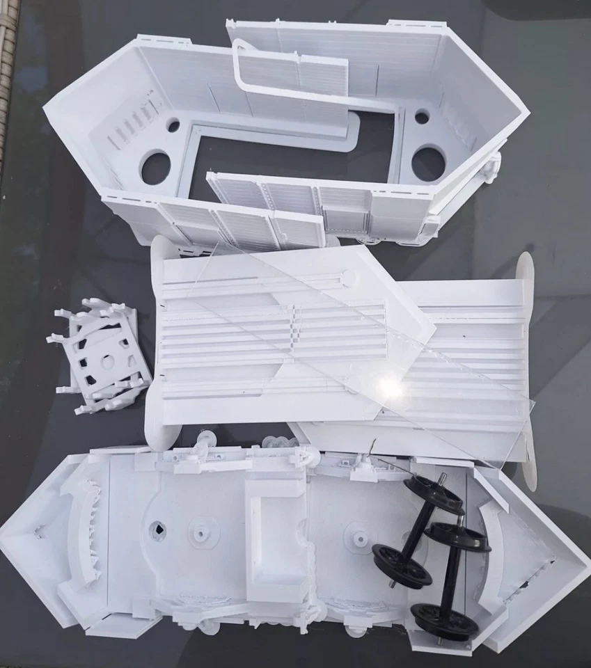 HSB Schneepflug Spur G LGB Gartenbahn Piko G Bausatz 3d Druck - Bild 2 von 4