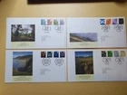 2003 ENGLAND SCOTLAND WALES NORTHERN IRELAND SET OF 4 REGIONAL FDCS #3347
