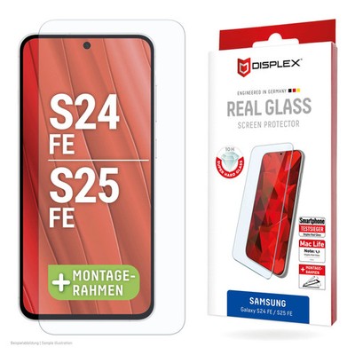 Displayschutzglas für Galaxy S25 FE | 10H Härte | DISPLEX