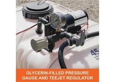 Agri-Fab 45-0581 Deluxe 3-Pt Sprayer, 45 Gal, White/Black