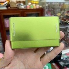 SONY DSC-T77 Digital Camera Cyber Shot 4.0x Optical Zoom Green English W/Charger