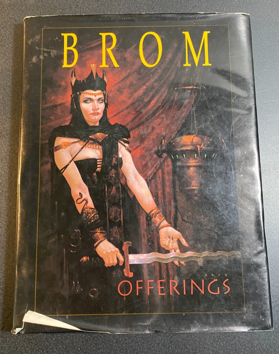 洋書 BROM OFFERINGS Offerings by Gerald Brom (2001, Hardcover) for sale online | eBay