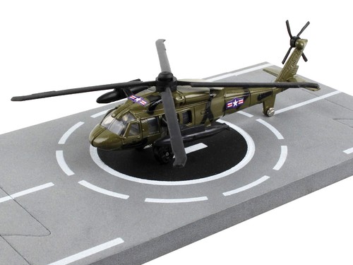 2023 Sikorsky UH-60 Black Hawk Helicopter Diecast Model - U.S. Army Olive Drab - 第 2/3 張圖片