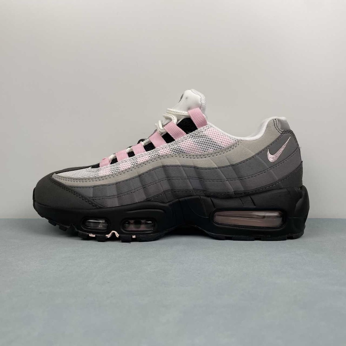 95 Gunsmoke Air Max 95 Dark Pink Sneakers Men Air Max 95 Mens Pink