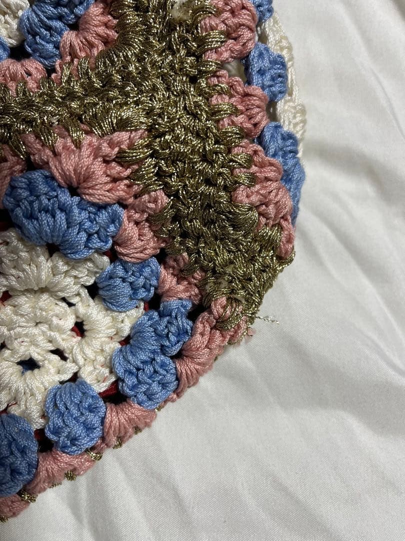 Gucci Interlocking G Crochet Hat, Multi-Color, Em… - image 7