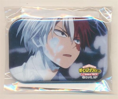 My Hero Academia J-WORLD TOKYO Square-Round Can Badge Todoroki Shoto #002