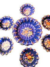 Servizio da macedonia unico MAGNIFICO! inizio '900, f.to -Prof. A. Santarelli