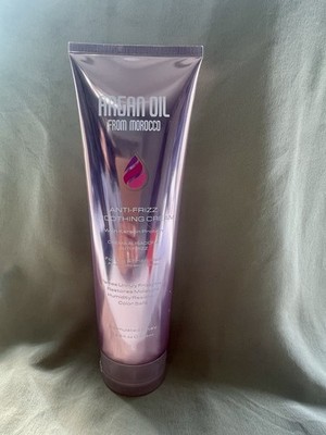 ARGAN OIL From Morocco Anti-Frizz Smoothing Cream w/ Keratin 13.5 OZ New/Sealed