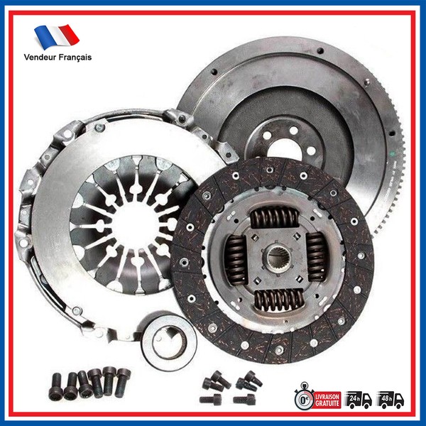 Satz Mechanismus Kupplung Schwungrad Steif Audi A4 A6 1.9 Tdi 130 038105266AC-image