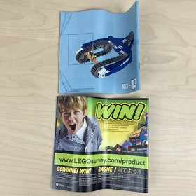 LEGO 70013 CHIMA Equila's Ultra Striker Instruction Manuals Booklets 1&2 ONLY