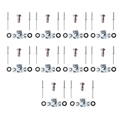 TMP Racing Verkleidung Innensechskant 14 mm Schnellverschluss Set silber zum ... - Bild 1 von 4
