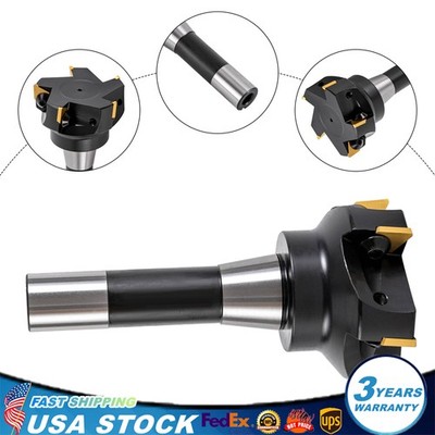 Indexable End Mill 3-inch Cutting Depth R8 Shank Milling Cutter Blade TPCN32PDTR