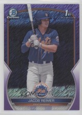 2023 Bowman Chrome Prospects Purple Shimmer Refractor 3/250 Jacob Reimer 0rd2