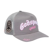 Godspeed Trucker Hat Forever Unisex Grey 4EVERHAT