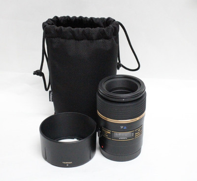 Tamron AF 90mm f/2.8 Di SP Macro 1:1 272E Lens w/Tamron hood, Lens