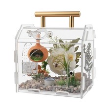 Jumping Spider Enclosure Premium Acrylic Terrarium for Tarantulas Reptiles