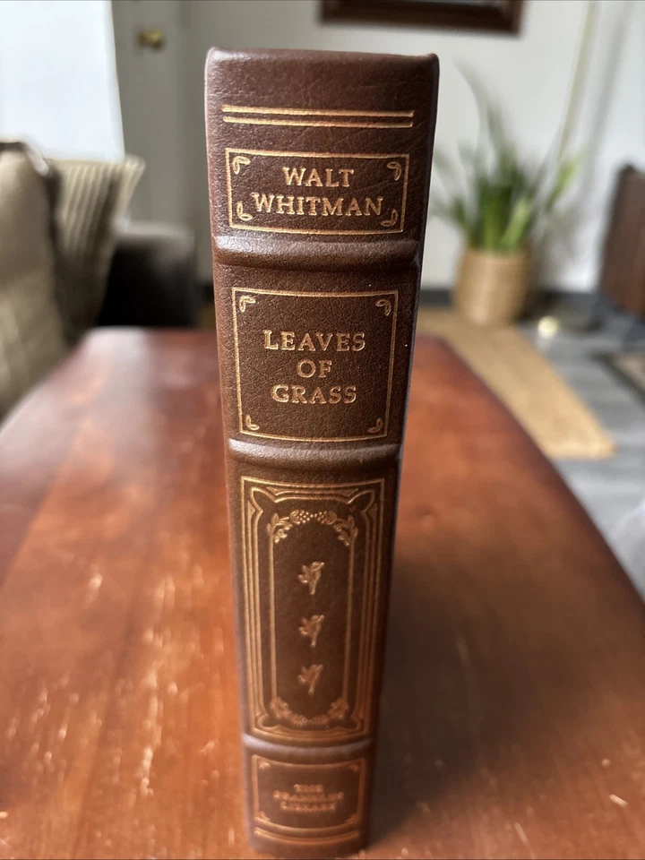 Franklin Library - Leaves of Grass by Walt Whitman - 100 Greatest Leather HC - Image 3 of 4