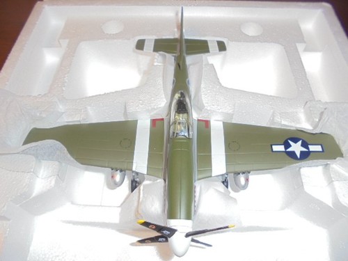 ARMADURA FRANKLIN COMO NUEVA G11B177 1/48 P-51D MUSTANG "EL CAZADOR TEXAS" LT. BROWN ACE - Imagen 7 de 10