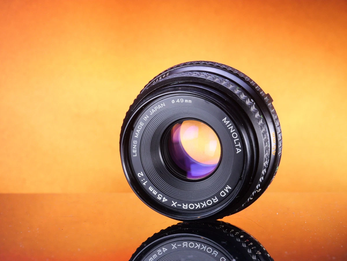 Minolta 45mm Focal Camera Lenses for sale | eBay