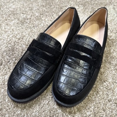New Adorable Black Penny Loafers Size 39 (8 US) Sarah and David