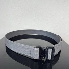 Blue Alpha Gear 1.5" Hybrid Cobra EDC Belt Gray Mens Size 34