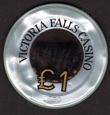 Victoria Falls Casino £1 Jeton, Zimbabwe Africa