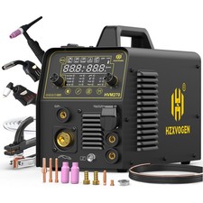 6 in1 MIG/CUT/TIG/MMA Welder 220V 250A Gas/Gasless Welding Machine Plasma Cutter