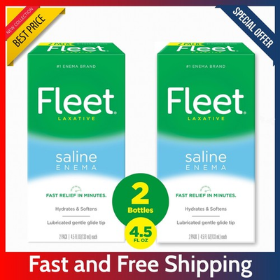 #ad #ad Fleet Enema Kit – 2 PCS 4.5 oz Each Fast Acting Constipation Relief for Adults $3.99