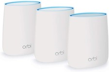 NETGEAR Orbi Whole Home Mesh WiFi System 3 Pack Router - Scratch  Dent