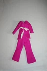 Vintage 70s Barbie Maddie Mod Fashion Doll  Clones Pink Pant Suit in VGC