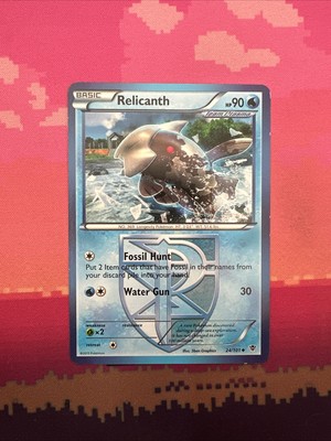 Pokemon Karte Relicanth Plasma Blast Uncommon 24/101 Near Mint