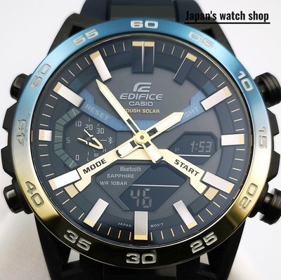 CASIO EDIFICE ECB-2000YNP-1AJF Black Nighttime Drive Series Men Watch New in Box