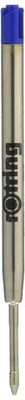 Rotring Ballpoint Pen Refill  Blue  Medium Pt  Refill Fits Rotring 600 New