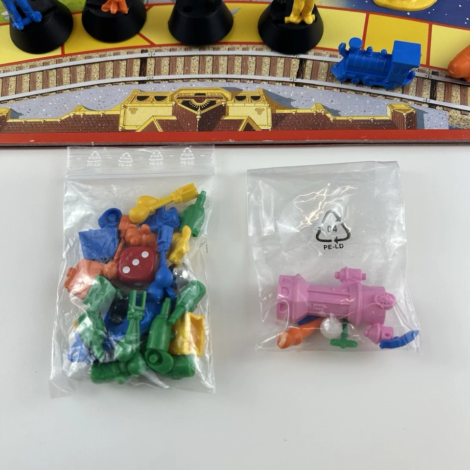 Euro Disneyland Board Game 1992 Vintage MB Disney 99% Complete Missing 1 Piece - Image 2 of 4
