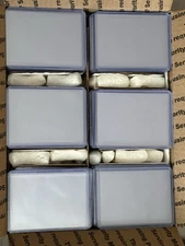 (Lot Of 500) Previously USED Standard Size Trading Card Top Loaders w/ Sleeves