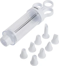 Deviled Egg Filler Tool Maker Tube Syringe Filling Dispenser Cake Decorating Set