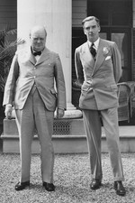 Winston Churchill, Anthony Eden,  1943 photo