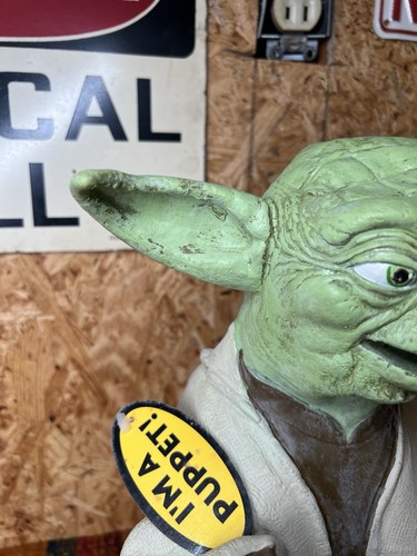 Star Wars Episode 1 Applause Yoda 13” Hand Puppet Latex 1999 - Picture 2 of 20