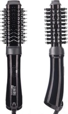 3-in-1 Ceramic Brush and Volumizer, Hot Air for Straighten Curl and Style Hair