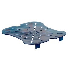 Cambro 12SFSFPDPP267 CamSquare Fresh Pro Blue Food Container Drain Shelf