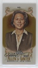 2021 Topps Allen & Ginter Chrome Mini Gold Refractor 17/50 Kim Ng #226 4e9