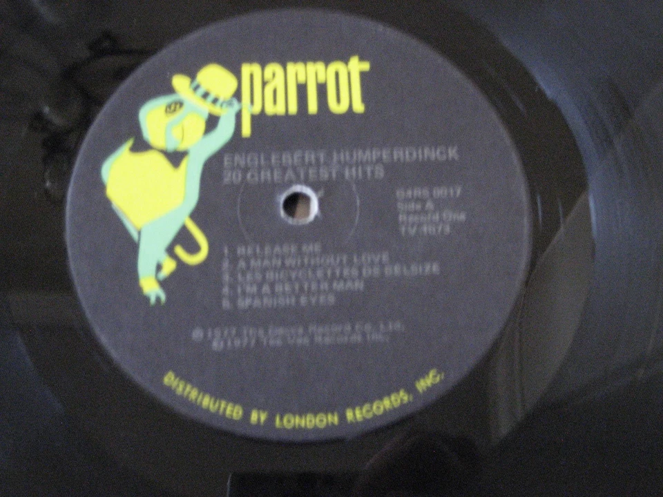 Engelbert Humperdinck 20 Greatest Hits 1977, 2xLP, TV 1073 Parrot Records - Image 4 of 4