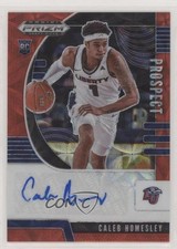2020 Panini Prizm Draft Picks Prospect Choice Red 48/88 Caleb Homesley Auto 2r7