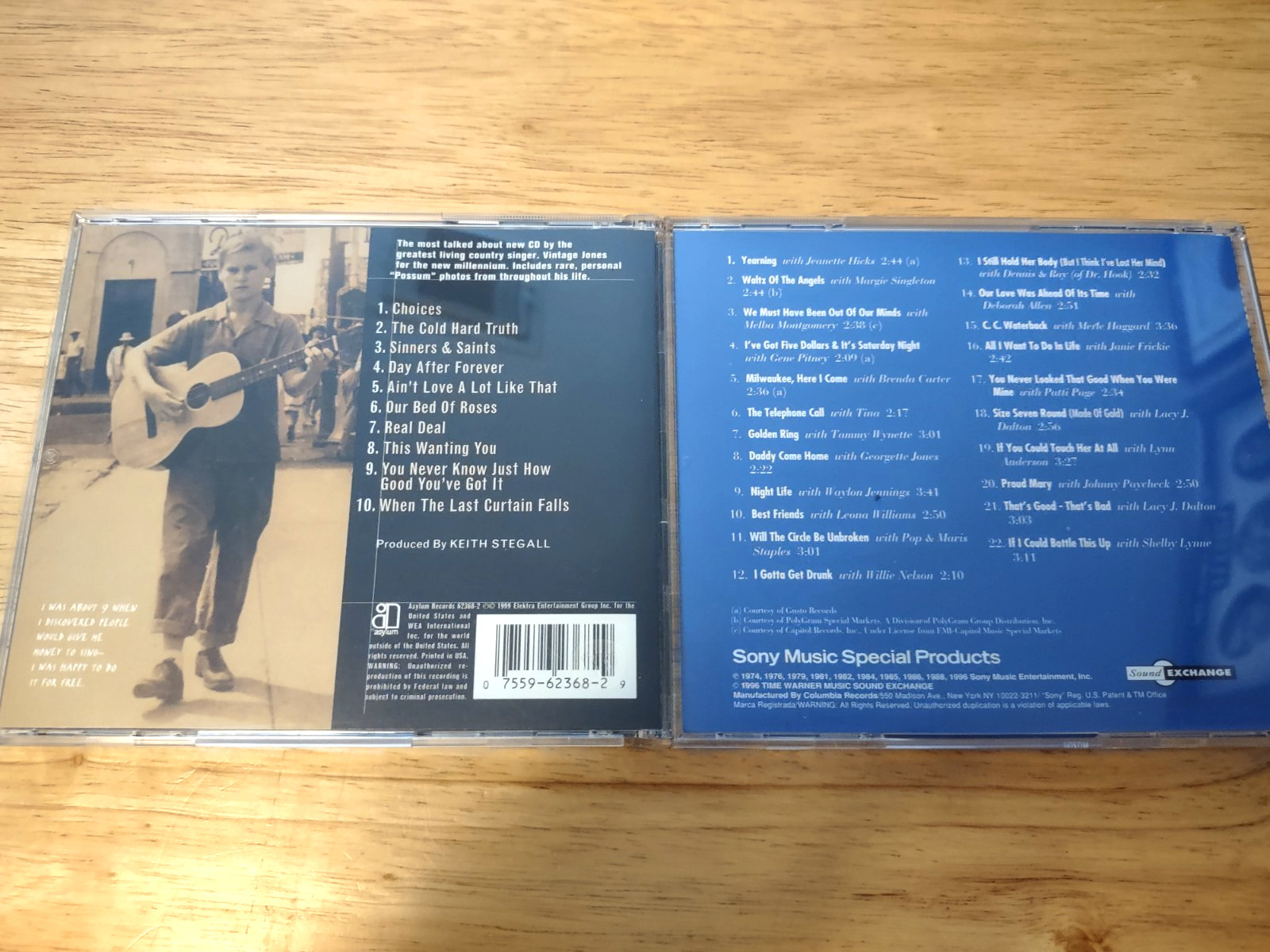 George Jones 6 CD Lot: See Photos & Description For Title Listing
