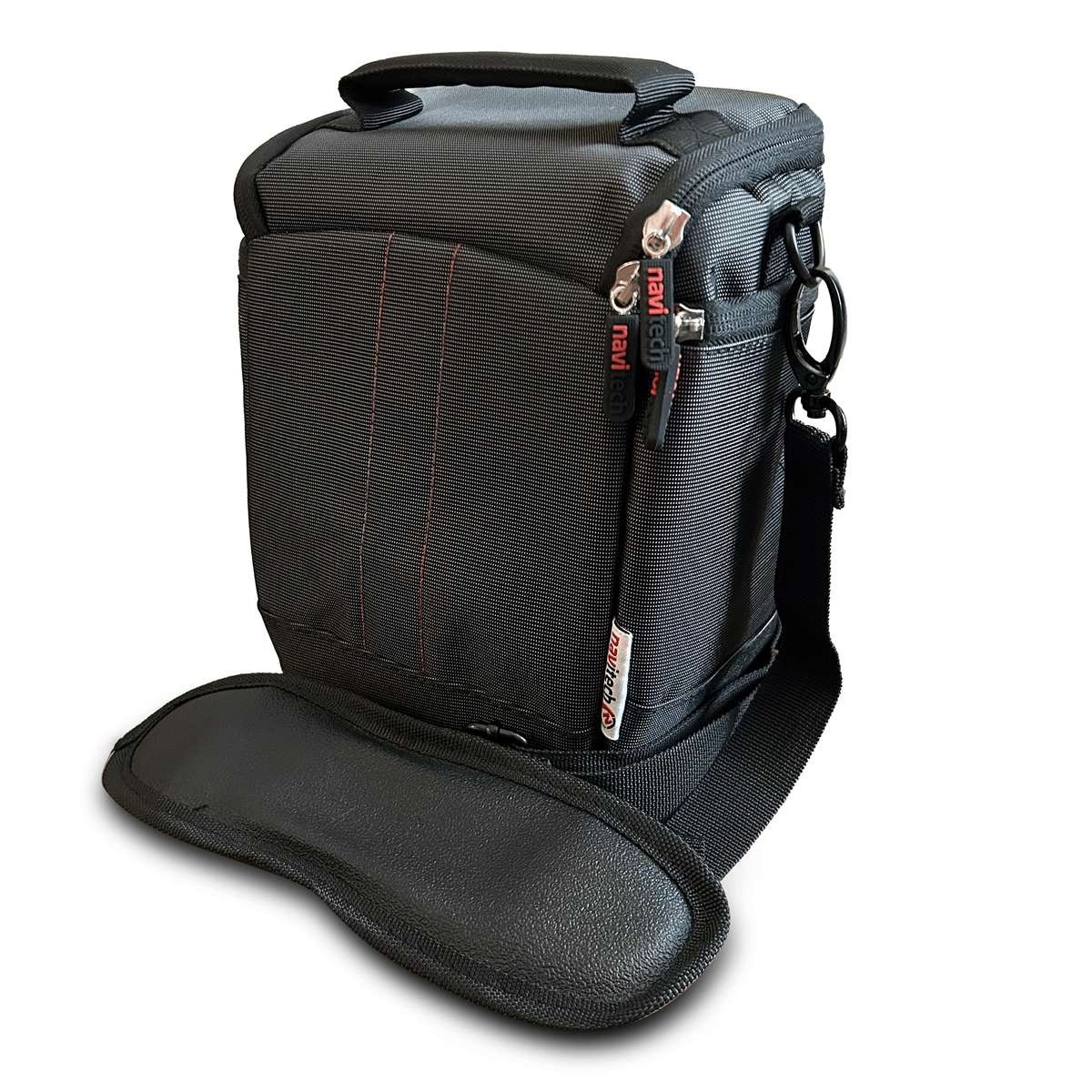 Navitech Black Dslr SLR Camera Bag For Praktica DZ16 Mirrorless Camera