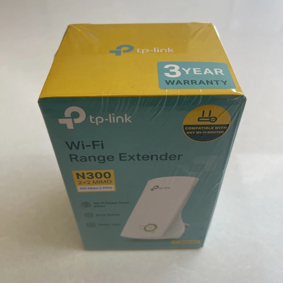 TP-Link N300 Universal Wi-Fi Range Extender, Broadband/Wi-Fi Extender New Sealed - Image 4 of 4