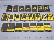 ORIGINAL BUNDESWEHR RANGSCHLAUFEN BUNDESMARINE - GELB OLIV - DIENSTGRAD WÄHLBAR