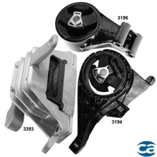 Engine Motor Mount & Auto Trans. Mounts 3Pcs for Chevrolet Malibu 13-15 2.5L